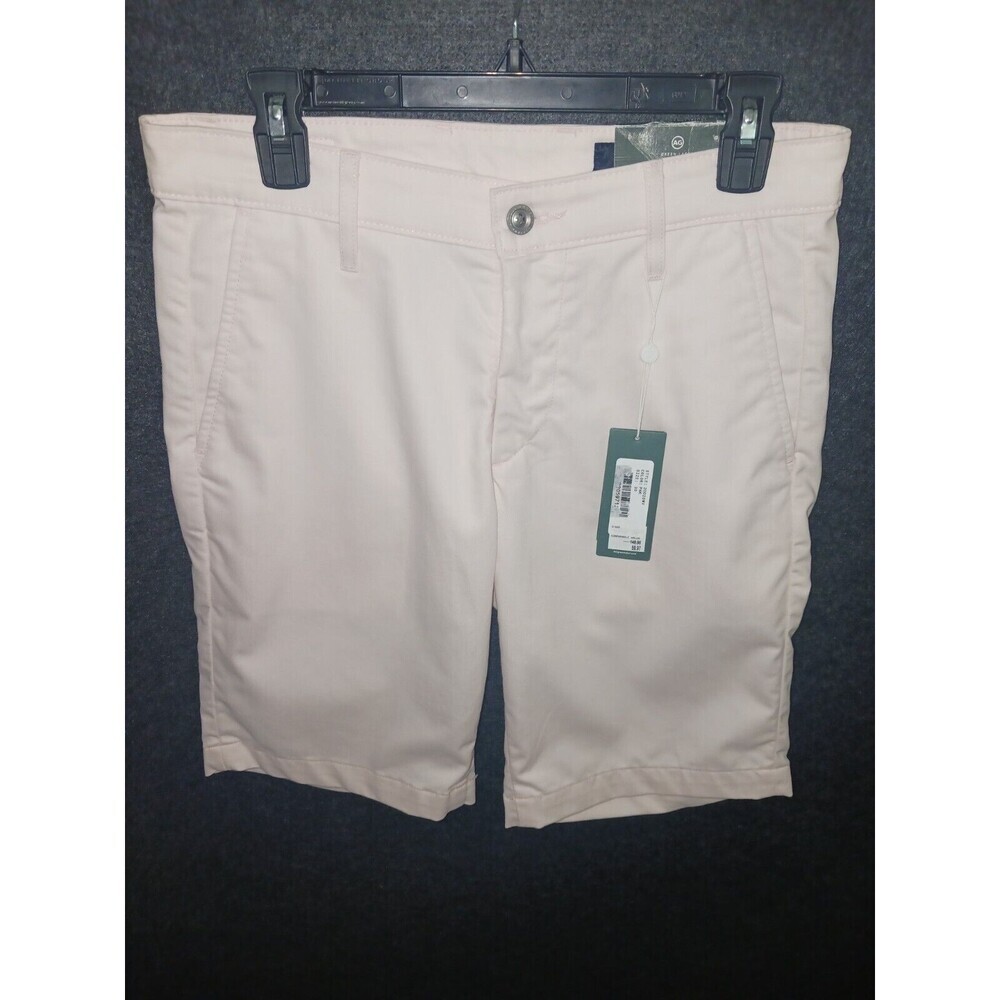 AG Adriano Goldschmied Shorts 30R Mens Canyon Flat Front Light Pink Relaxed Fit